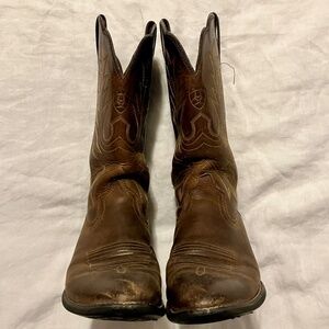 Ariat cowgirl boot brown